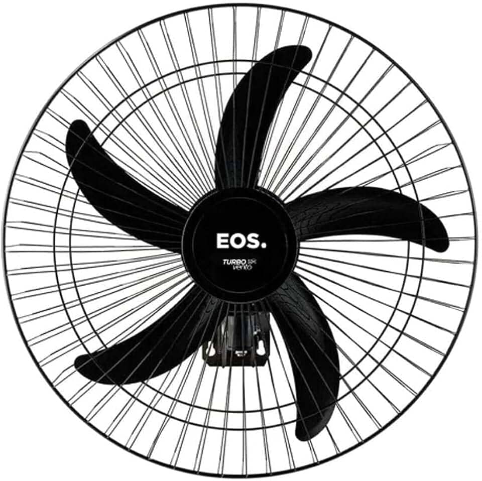 Ventilador de Parede Eos Turbo Vento com 5 Pás 150W Evp60 Bivolt