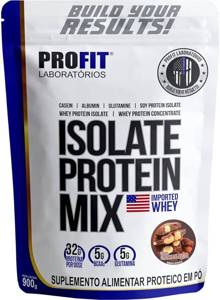 Profit Isolate Protein Mix Creme De Avelã 900G