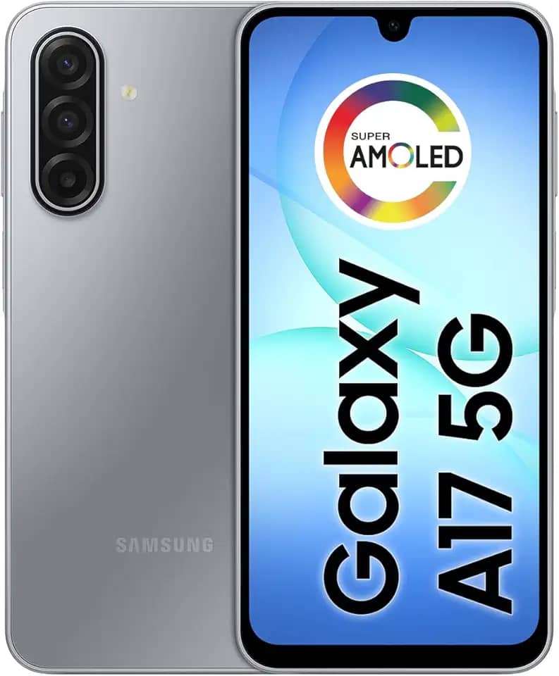 Celular Samsung Galaxy A17 5G, 128GB, 4GB, 50MP Tela 6.7"- Cinza