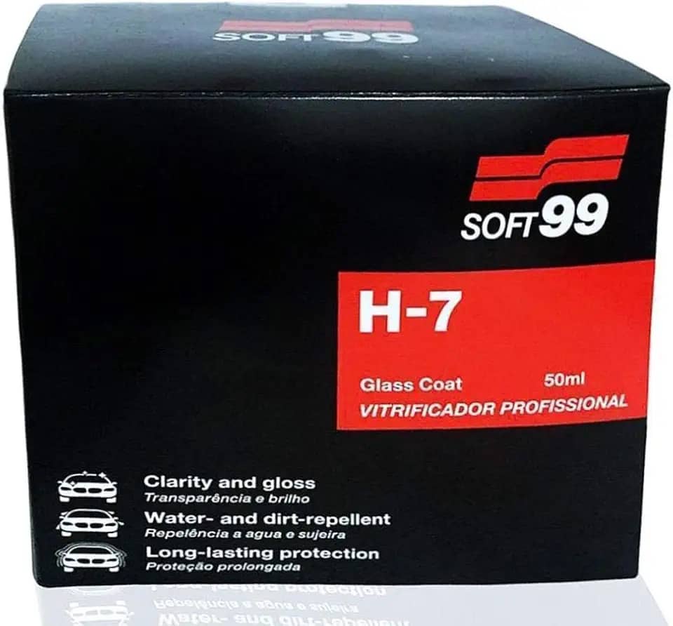 H7 Glass Coat Vitrificador de Pintura 50ml Soft99