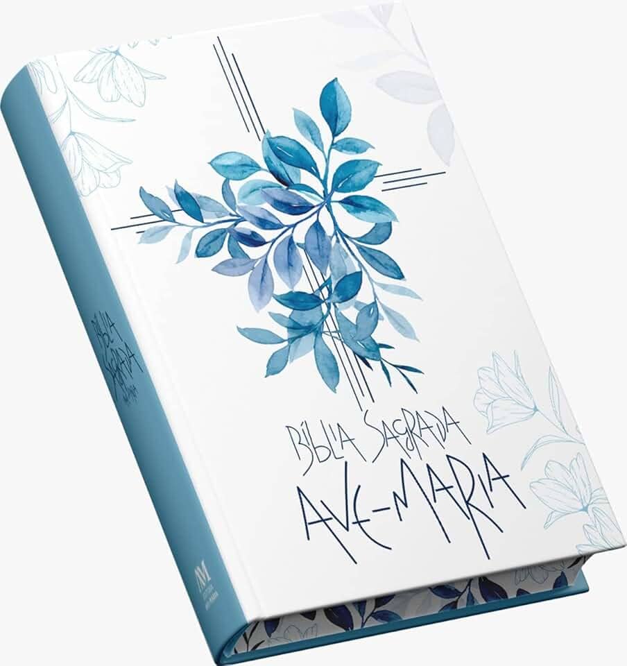 Bíblia Sagrada Ave-Maria - Capa Flores