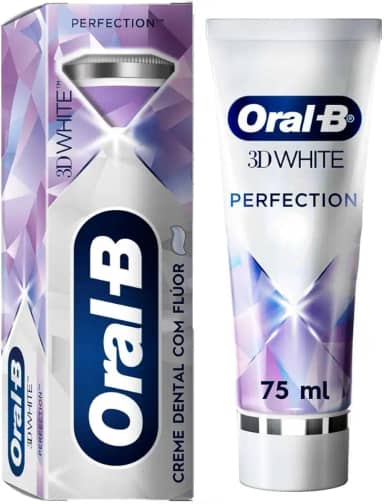 Creme Dental Clareador Oral-B 3D White Perfection 102g