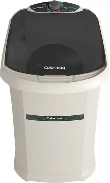 Colormaq Maquina de Lavar Roupa Semi Automatica Tanquinho 6kg LCT6 Branco 127v