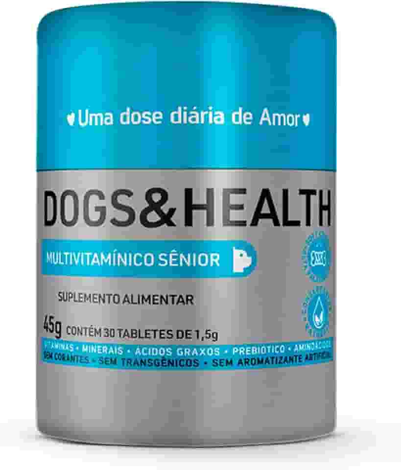 Suplemento Sênior Para Cães 30 Tabletes – Suporte Para o Envelhecimento Saudável – Dog's Care