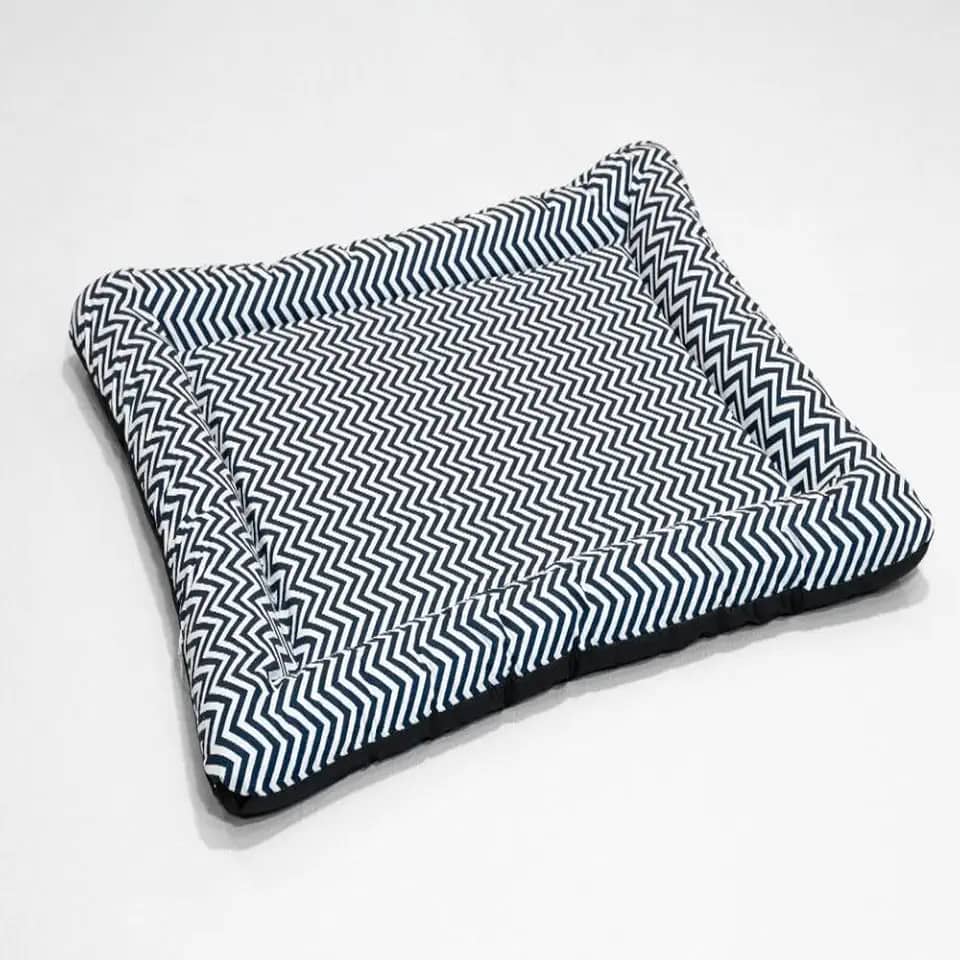 Cama Pet Grande (60x80cm) 100% Algodão - Quality Impermeável e Lavável com Zíper para Cães de Porte Médio