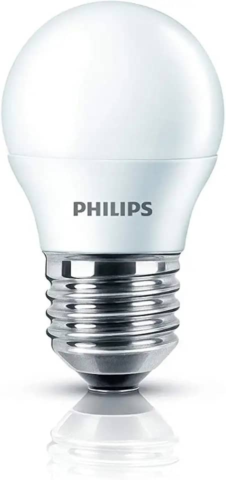 Lâmpada LED mini bulbo, Luz amarela, 4W, bivolt (100-240V), base E27