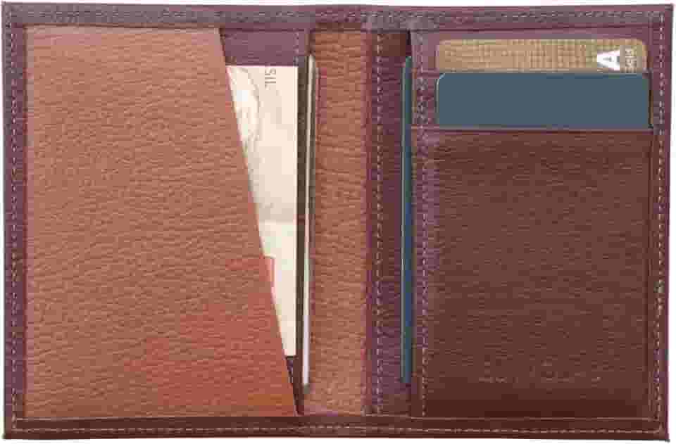 Carteira Feminina Slim Porta Cartões Couro Legítimo