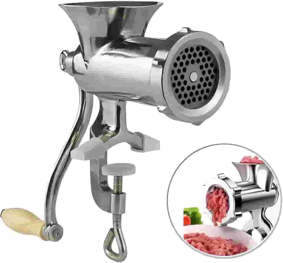 Moedor De Carne Manual Profissional Maquina Aluminio N 10