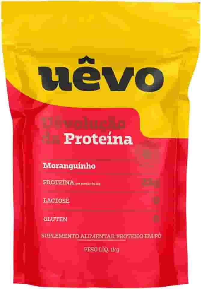 Albumina Uevo Refil 1kg Morango