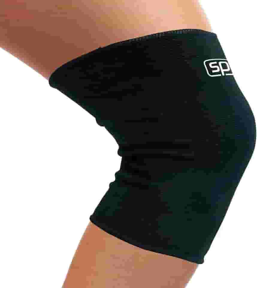 Speedo Joelheira Elastica Par, Preto, Unissex