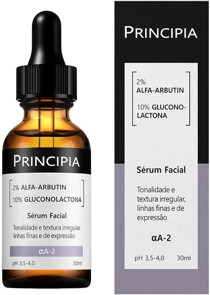 Sérum Principia 2% Alfa-arbutin + 10% Gluconolactone