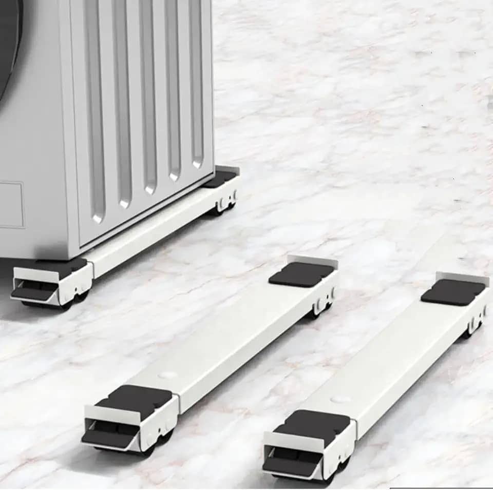 Suporte com Rodinhas para Eletrodomésticos Reforçado Ajustável