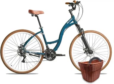 Kit Bicicleta BLITZ Aro 29 Comodo Urbana Full SH 21v Freio á Disco + Cestinha e cadeado