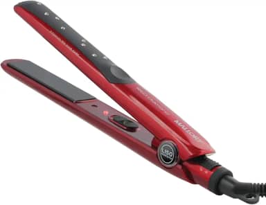 Prancha de Cabelo Mallory Red Diamond, Com Placas flutuantes, Máxima Temperatura de 210°c – Bivolt