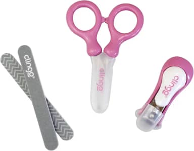 KIT MANICURE INFANTIL ROSA, Clingo, Rosa