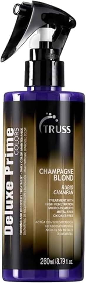 Truss Reconstrutor Capilar Blond Uso Obrigatório | Neutraliza Amarelado e Fortalece Cabelos Loiros | 260ml