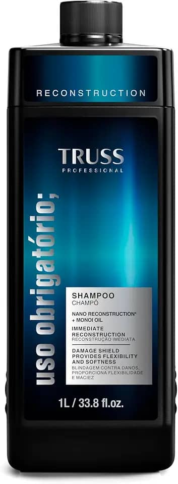 TRUSS, Truss Uso Obrigatório Shampoo de Hidratação - 1Litro