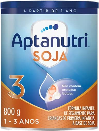 Primeira Infância: Aptanutri Soja 3 800g - 1-3 anos