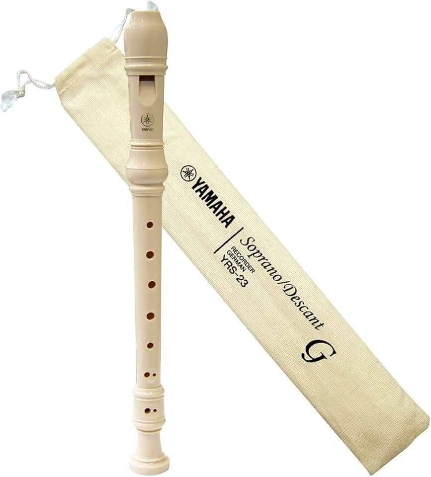 Flauta doce Yamaha Soprano YRS-23 dedilhado estilo Alemão
