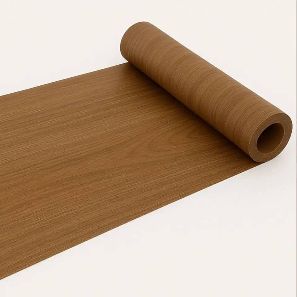 Papel de Parede Adesivo Imitação Madeira, Rolo de 5 Metros x 45 cm