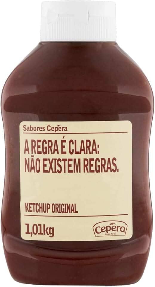 Ketchup Original Sabores Cepêra