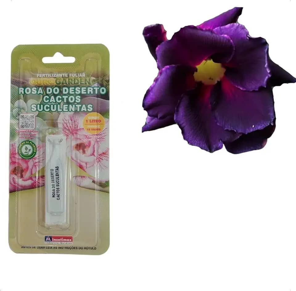 Adubo Rosa Do Deserto Cactos Suculentas Liquido 5l Classe A