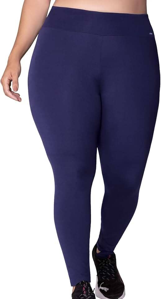 Legging Academia Plus Size Sem Transparência Elastano Selene