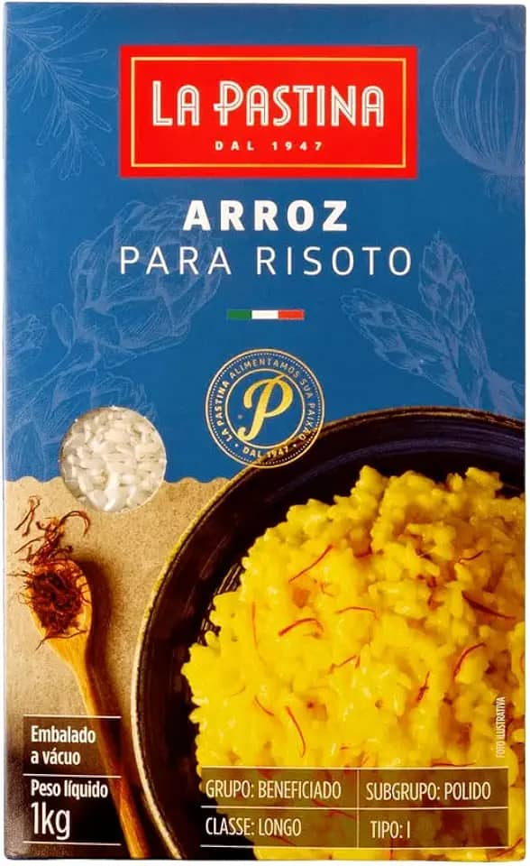 La Pastina Arroz Para Risoto 1Kg