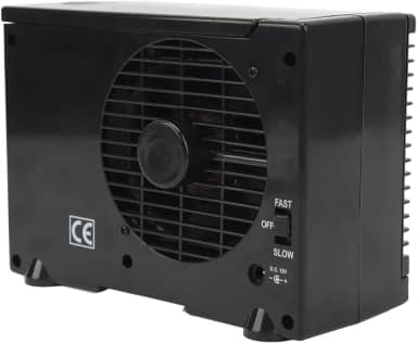 Fockety Mini Ar Condicionado, 2 Ar Condicionado Portátil Ajustável para Carro, Umidificador de Refrigerador de Ar Evaporativo DC12V, Ventilador de Refrigeração Pessoal Silenciosa para