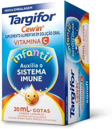 Targifor Cewin Vitamina C em gotas 200 mg/mL