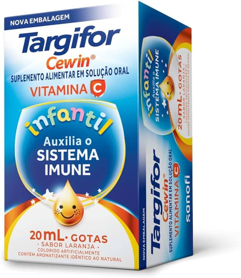 Targifor Cewin Vitamina C em gotas 200 mg/mL