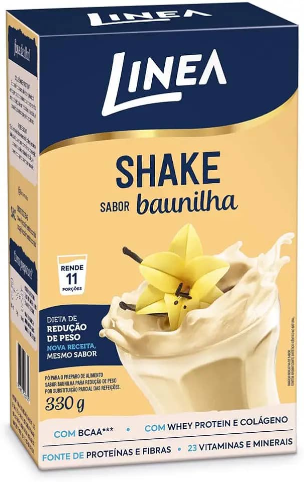 Linea Shake de Baunilha Linea 330g