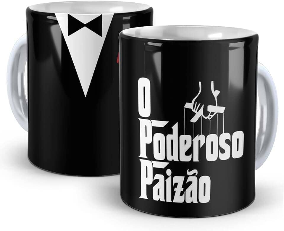 FJ Utilitys - Caneca Presente Para O Dia Dos Pais Poderoso Paizão cod_01