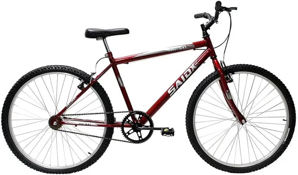 Bicicleta Aro 26 Bike Masculina Mono Sem marcha Saidx