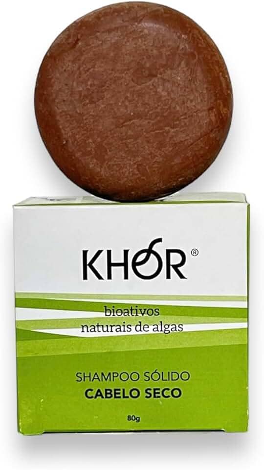 Shampoo Sólido KHOR - Cabelos secos (Shampoo em Barra) - 80g