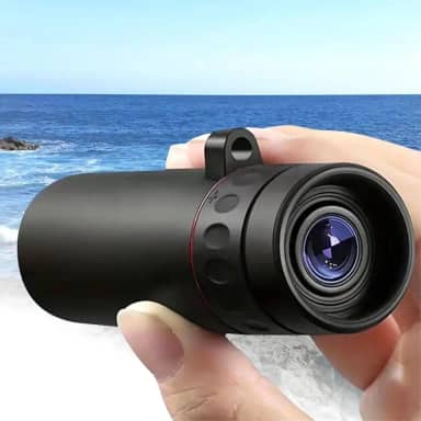 Mini telescópio compacto monocular, mini monóculo portátil para adultos, acessórios tecnológicos perfeitos para observação de pássaros, pesca, viagens e paisagens. 8 x 21 mm