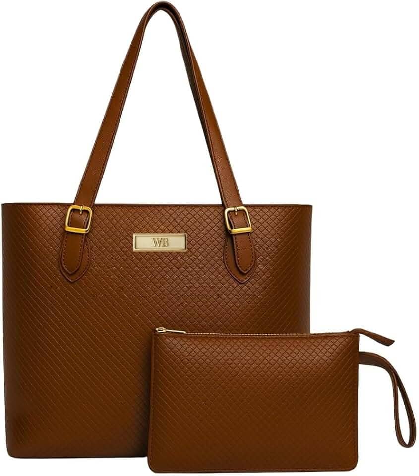 Kit Bolsa Feminina Tipo Sacola + Necessaire Willibags