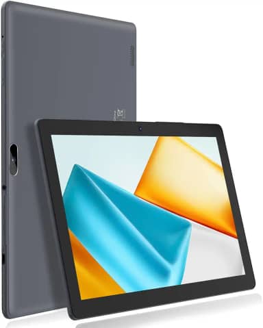 Tablet para celular Android 13 de 10 polegadas com slot SIM, 64 GB de ROM + 2 GB de RAM, tela sensível ao toque IPS, câmera traseira de 8 MP, WiFi, GPS, Bluetooth, USB C, suporta chamadas