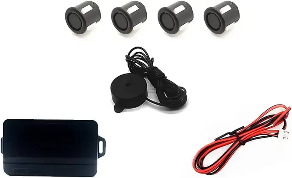 SENSOR DE ESTACIONAMENTO SPEAKER PRETO FOSCO CODE BY TECH ONE