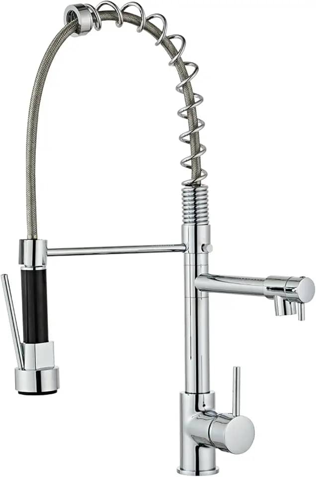 Torneira Cozinha Gourmet Pia Monocomando Extensível 50cm Luxo (Cromado)