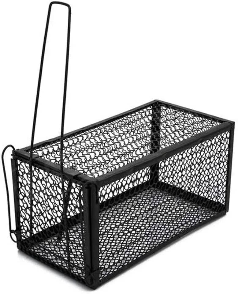 Ratoeira Gaiola Grande Armadilha Pega Roedores Rato Ratazana Camundongos Captura