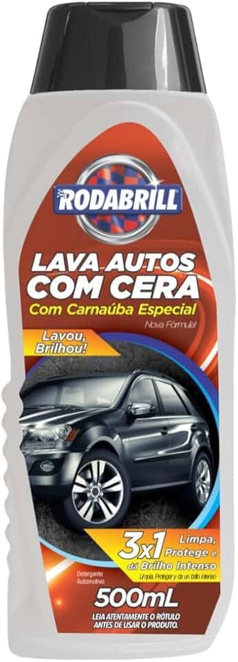 Lava Autos com Cera Rodabrill