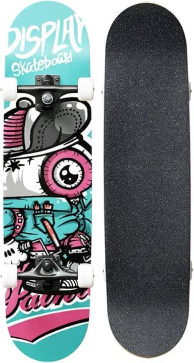 Skate Semi Profissional Montado Completo 7.5 Modelos