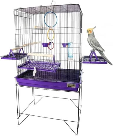 VIVEIRO CONFORT TRIPLEX BLACK LILÁS