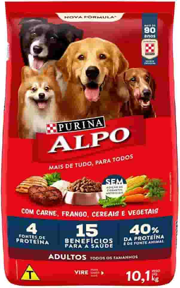 Purina Alpo Alpo - Ração Cães Adultos Carne E Frango 10,1Kg
