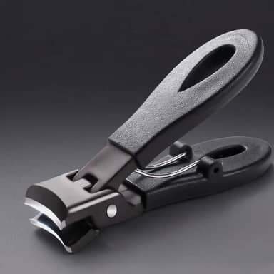 Cortador de unhas grosso premium, cortador de unha de grande abertura com lâmina afiada, design anti-respingos, ideal para unhas e unhas grossas, qualidade profissional