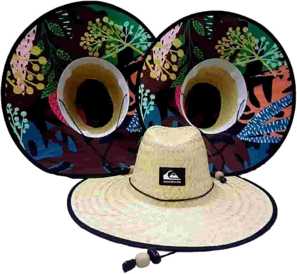 Chapéu de Palha Surf Forrado Unisex Aba 13 Cm Vários Modelos e Cores