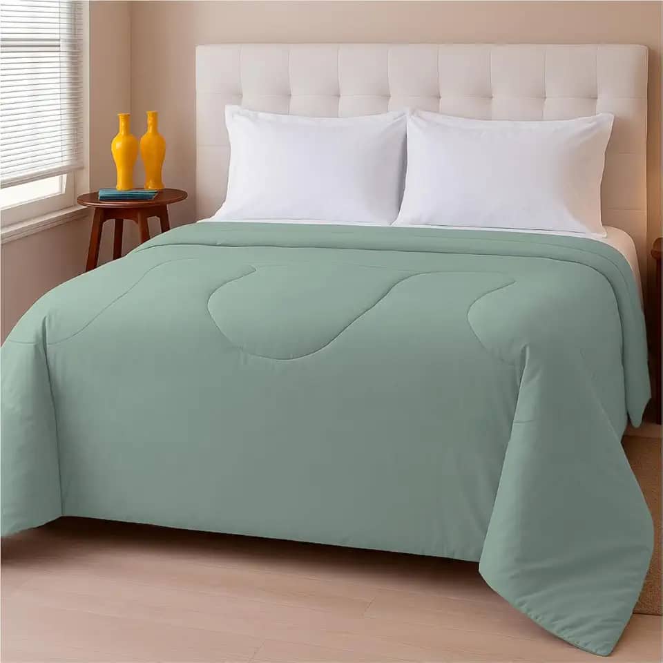 Edredom Dupla Face Toque Macio Arte Cazza Rosa Solteiro