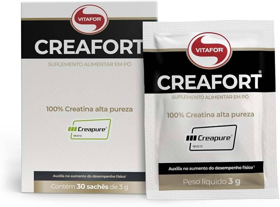 Vitafor - Creafort Creatina Creapure - 30 Sachês 3g