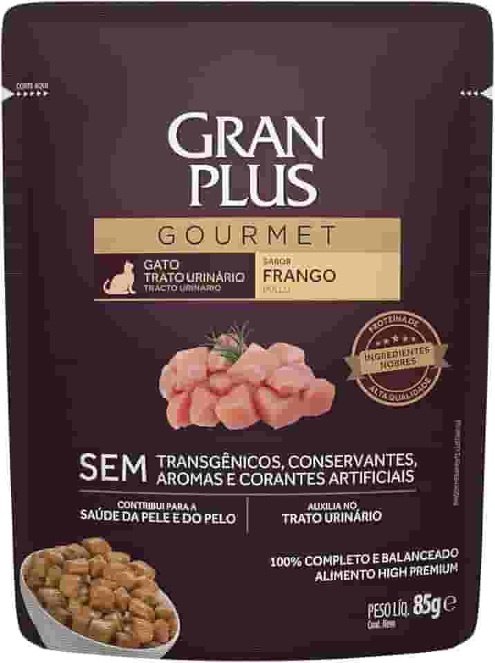 Ração Úmida Sachê GranPlus para Gatos Trato Urinário Sabor Frango 85g